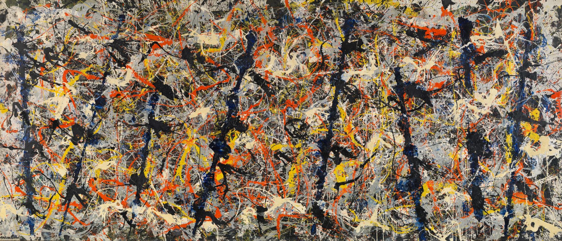 Jackson Pollock Blue poles 1952